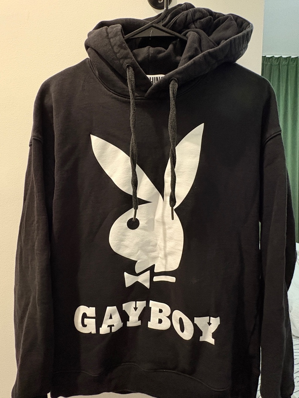 Moschino GayBoy black hoodie